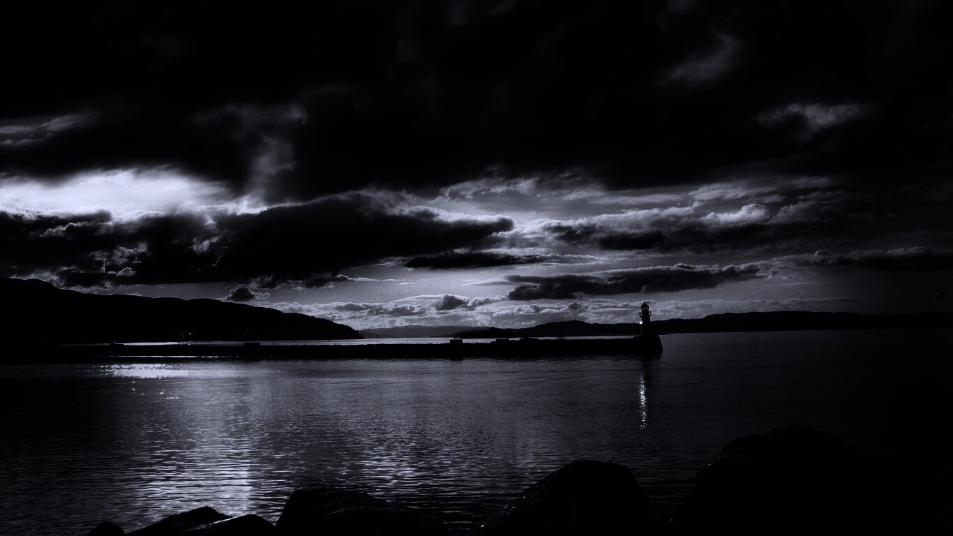 Маяк в далеке обои