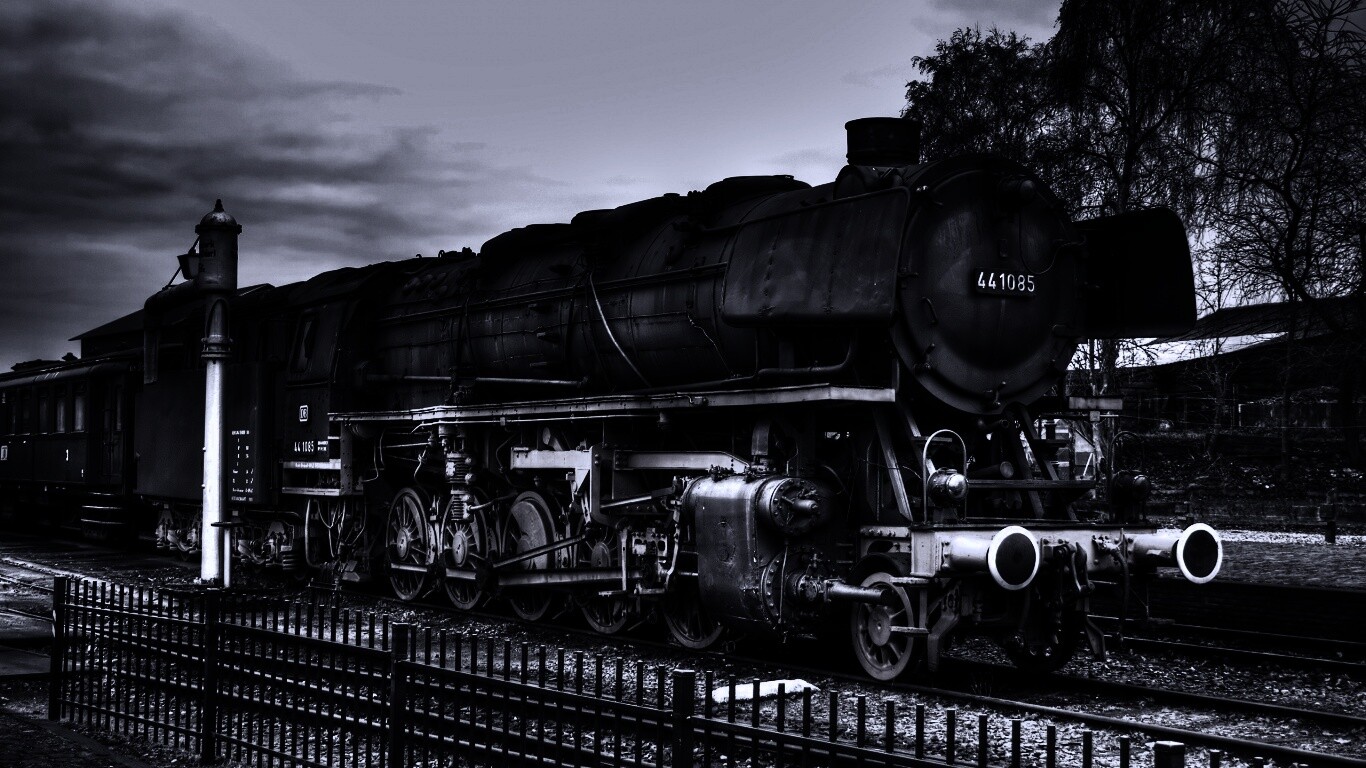 Паровой локомотив обои