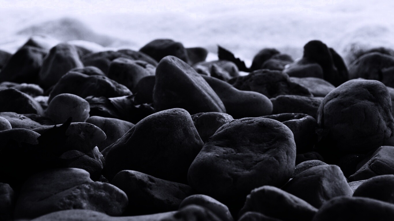 Прибрежные камни обои