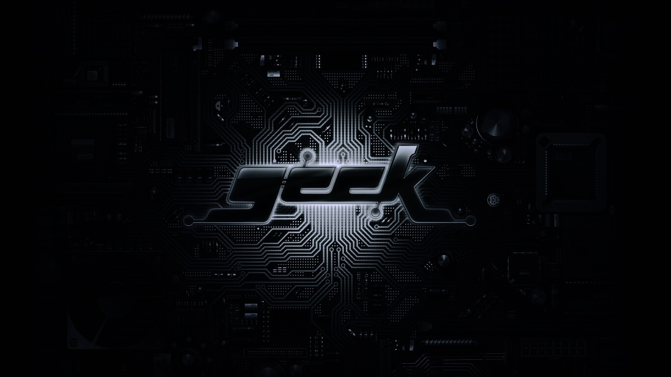 Печатная плата Geek обои