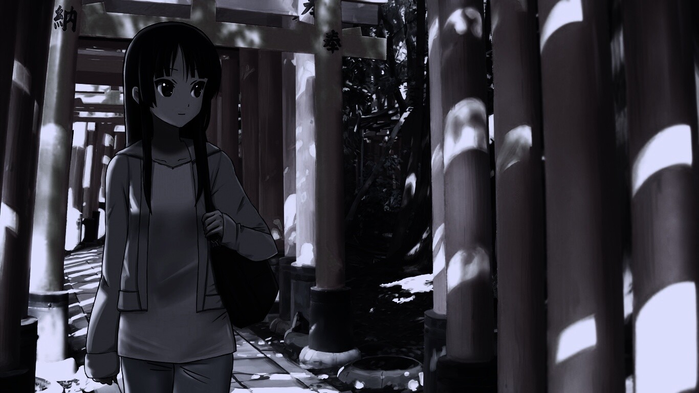 Акияма Мио обои