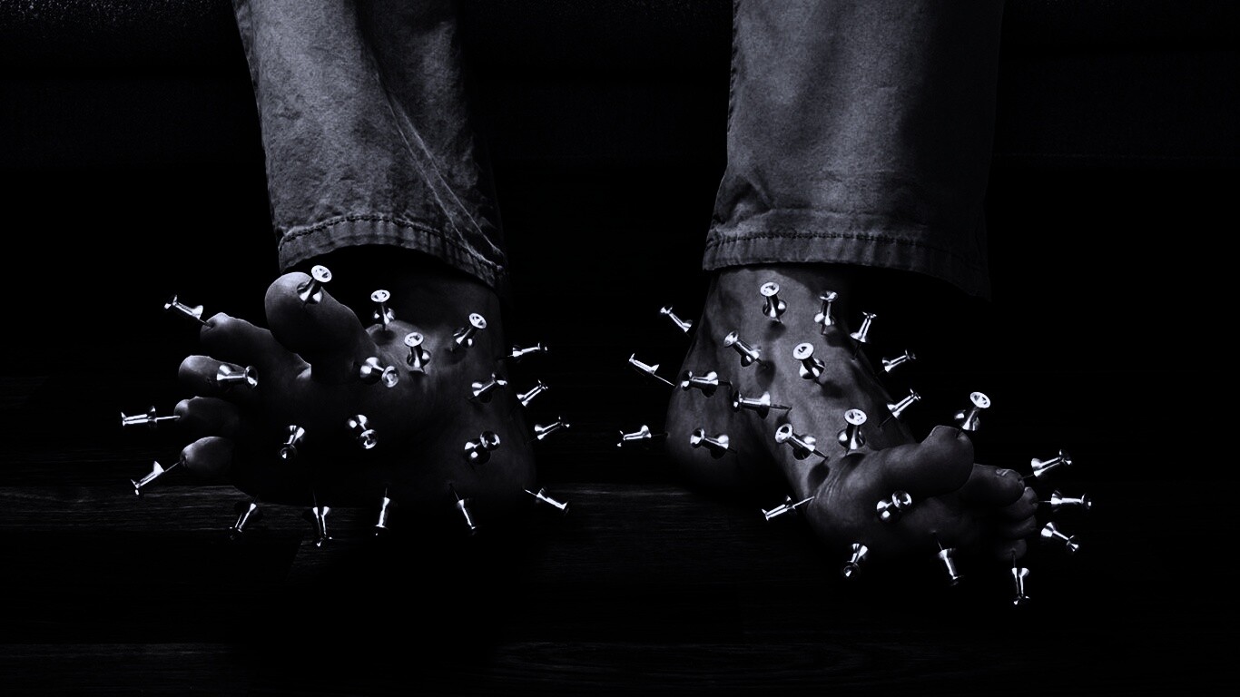 Акупунктура кнопками обои