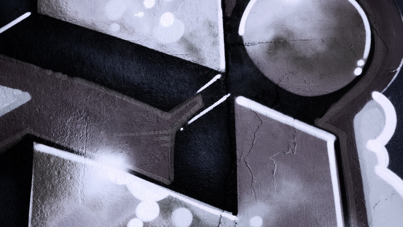 Граффити на стене обои