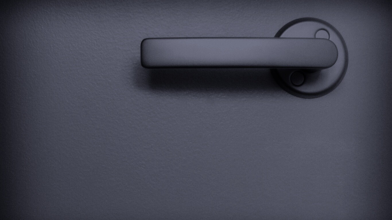 Дверная ручка обои