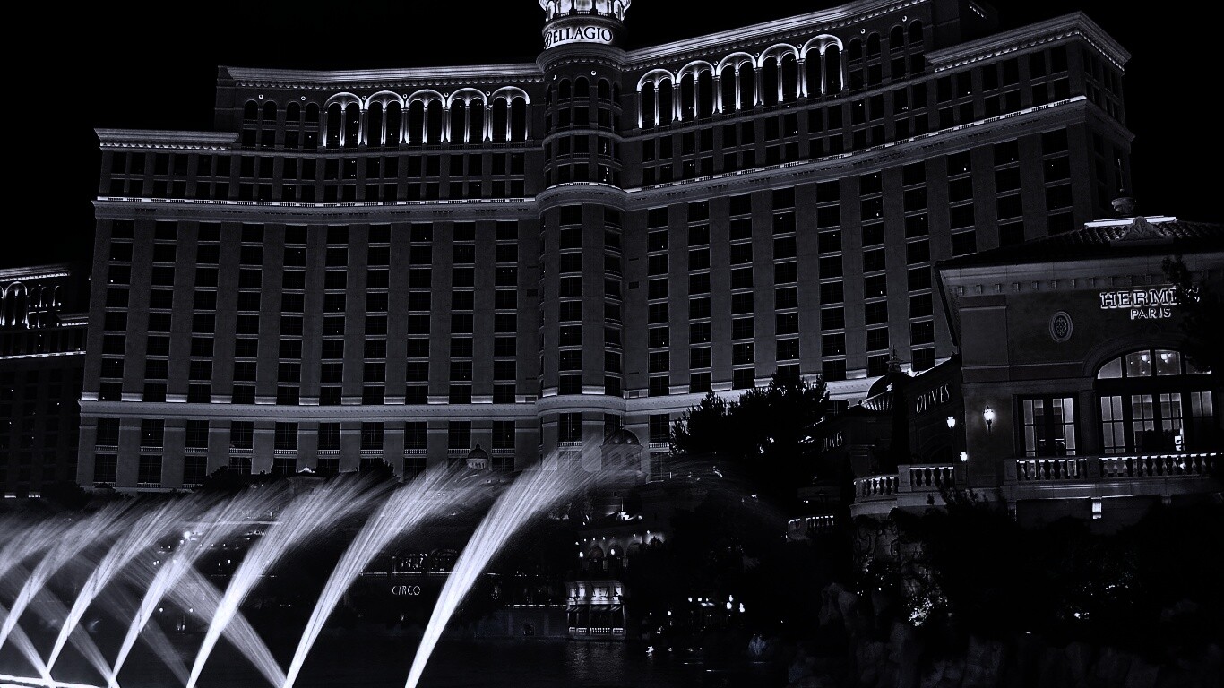 Казино Bellagio в Лас-Вегасе обои