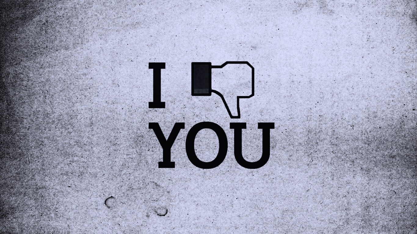 I dislike you обои