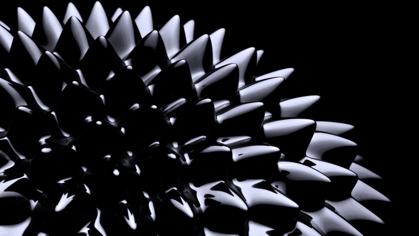 Стеклянные шипы обои