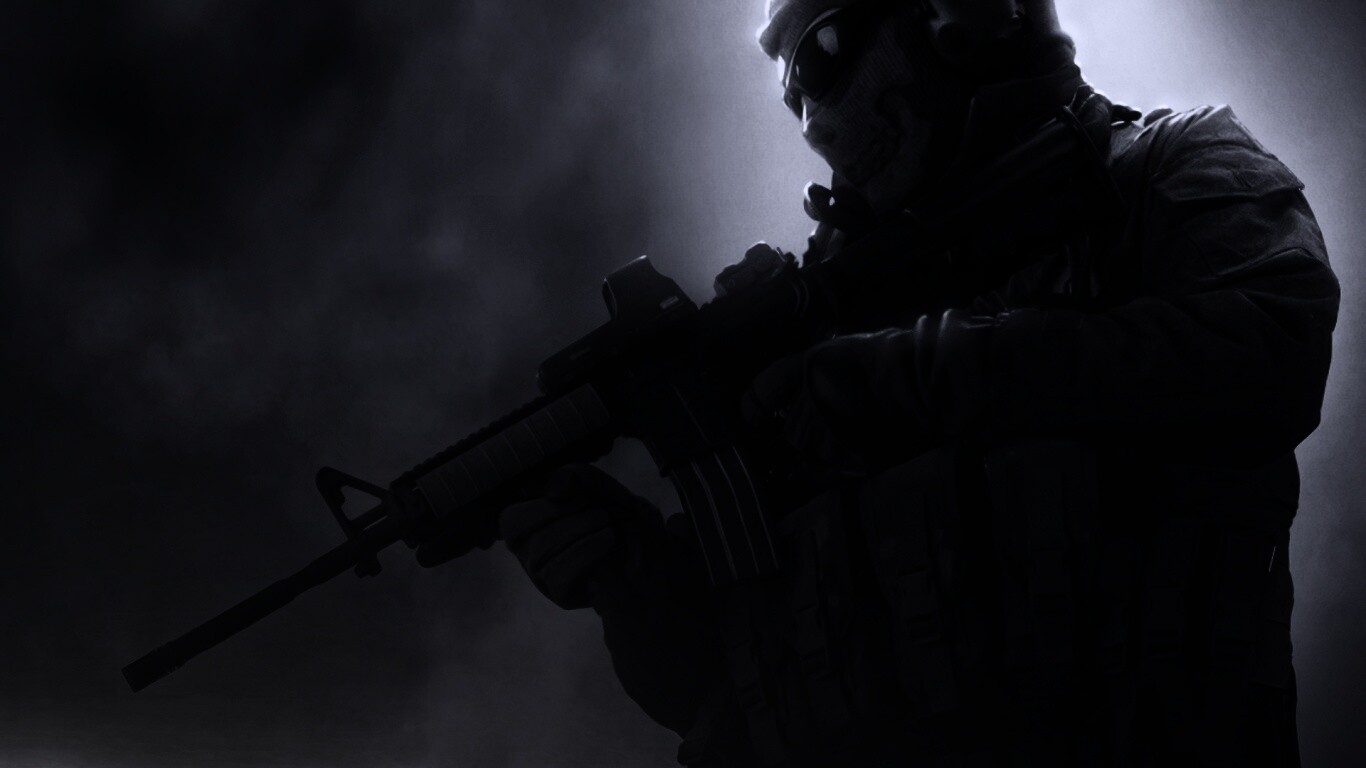 Солдат в маске обои