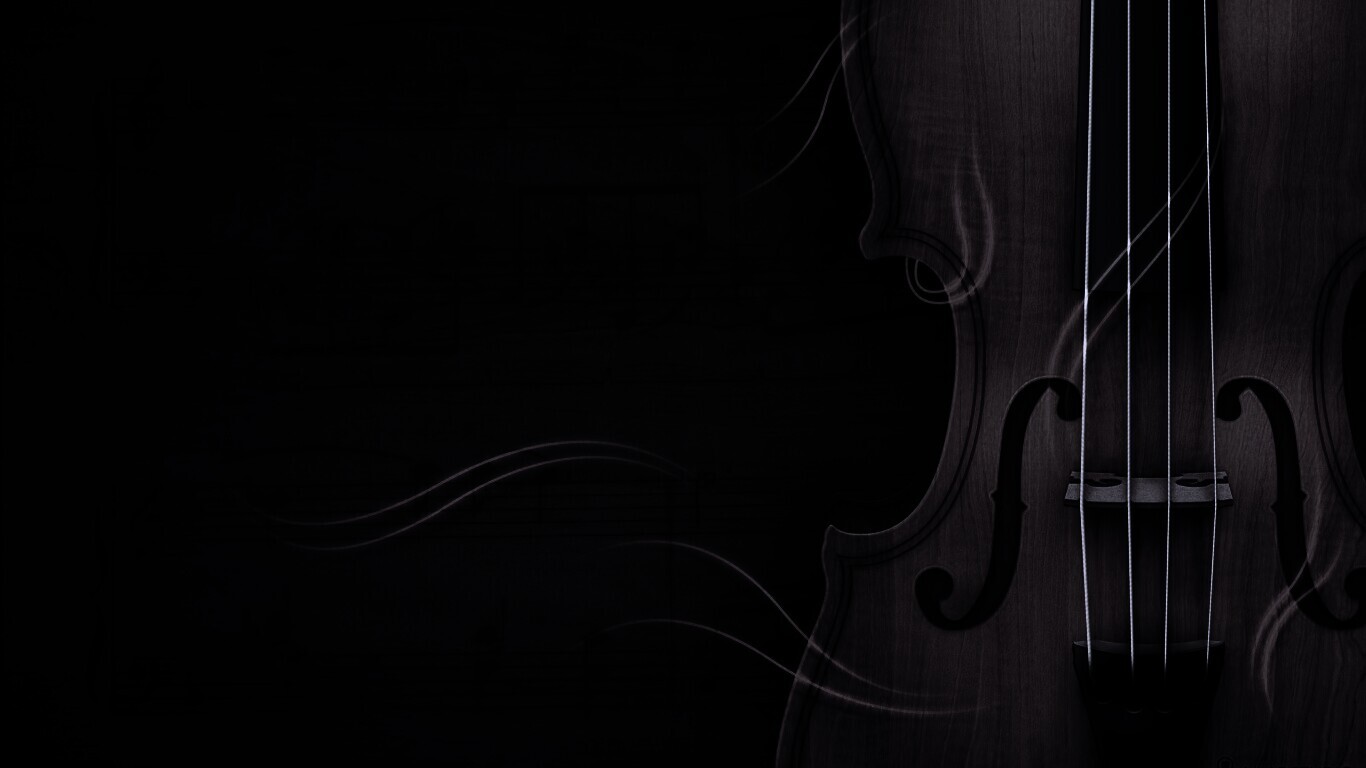 Скрипка обои