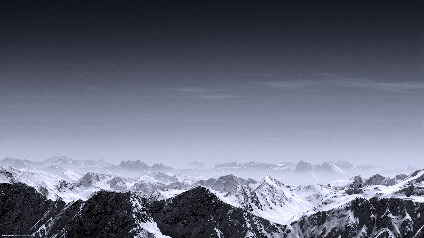 Горные вершины обои