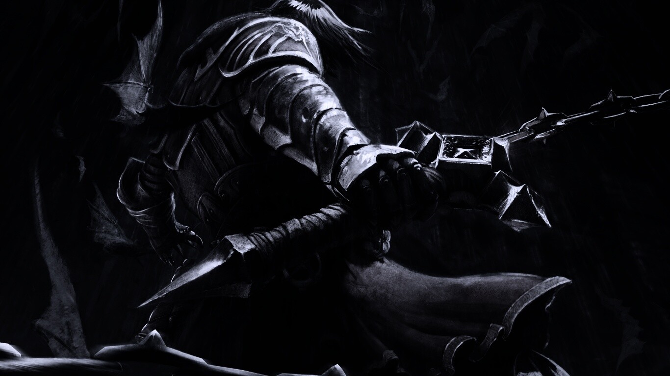 Воин с булавой обои