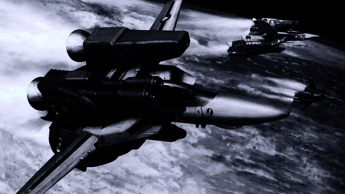 Эскадрилия легких космических истребителей обои