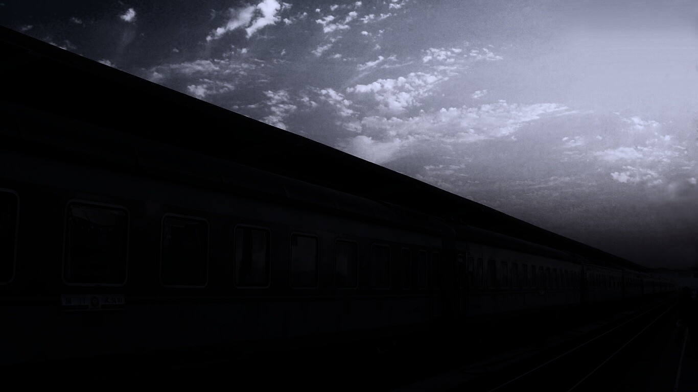 Пассажирский состав обои