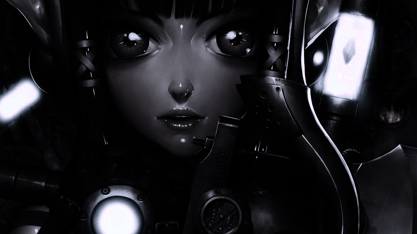 Технологичная лоли обои