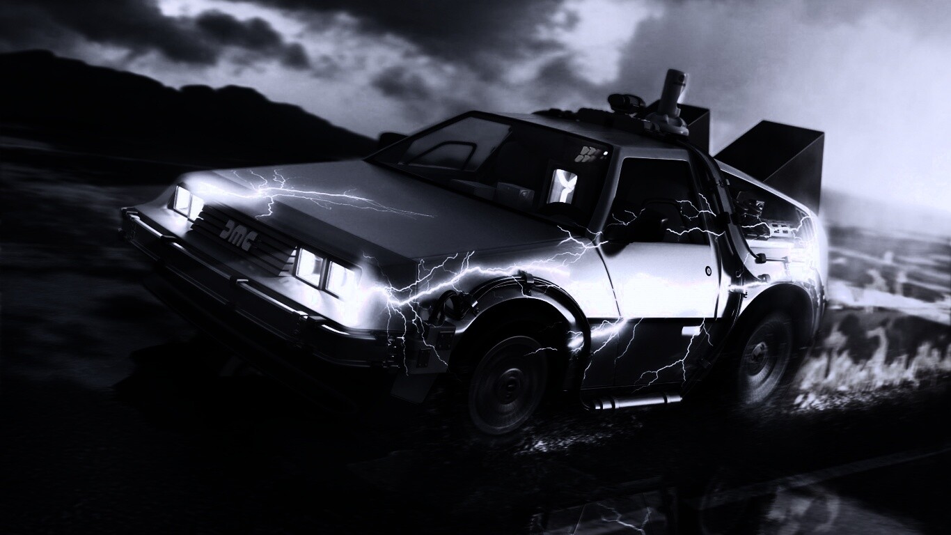 Машина времени обои