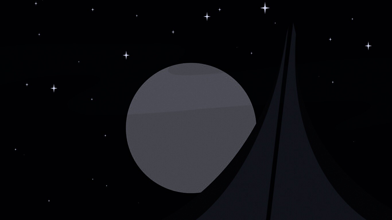 Полная луна обои