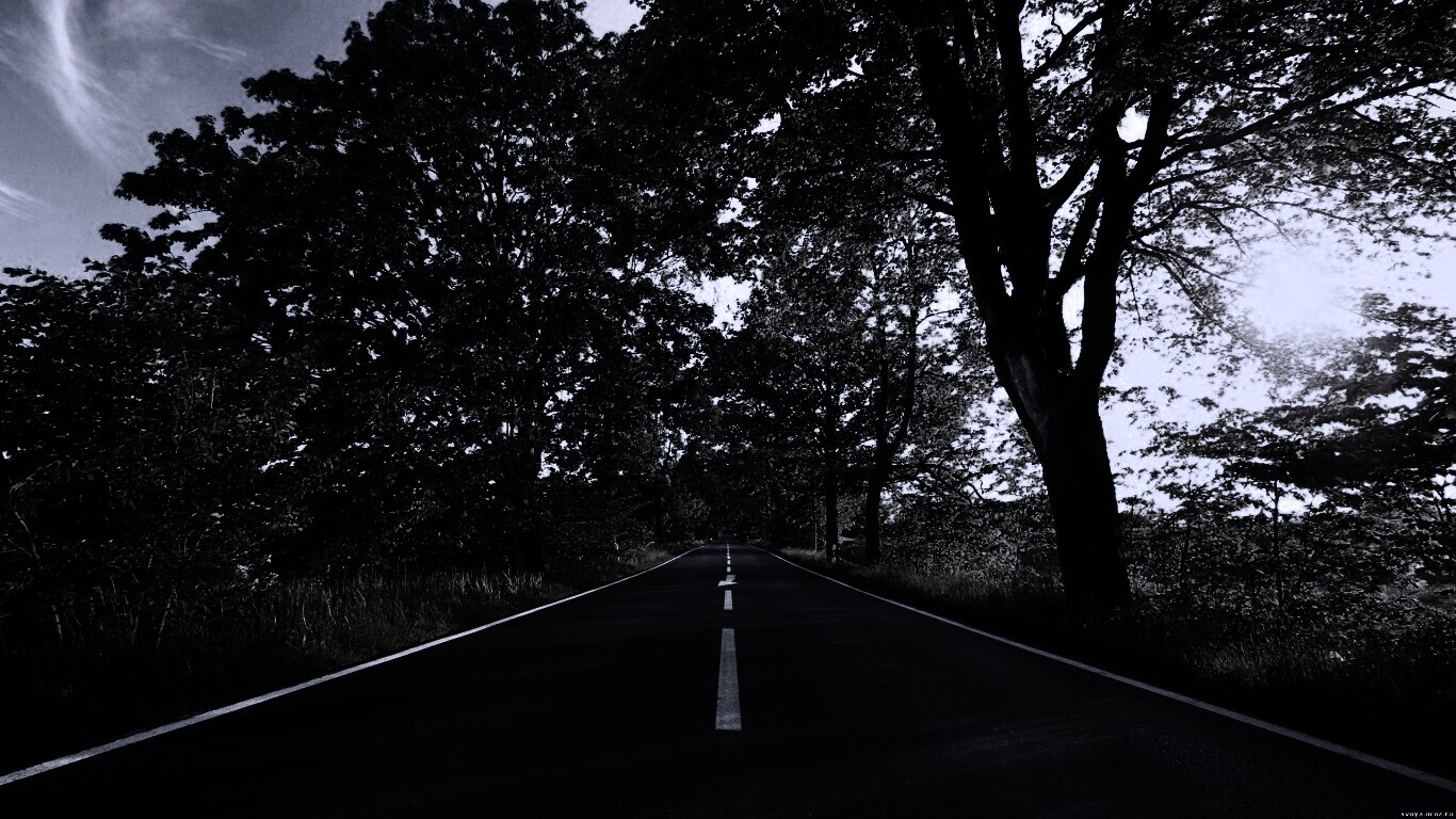 Прямая дорога обои