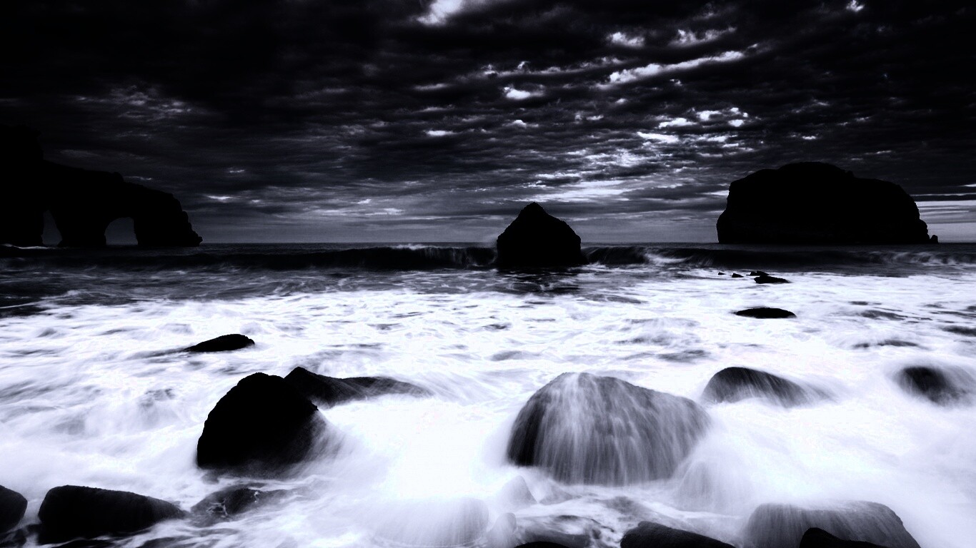 Волнующееся море обои