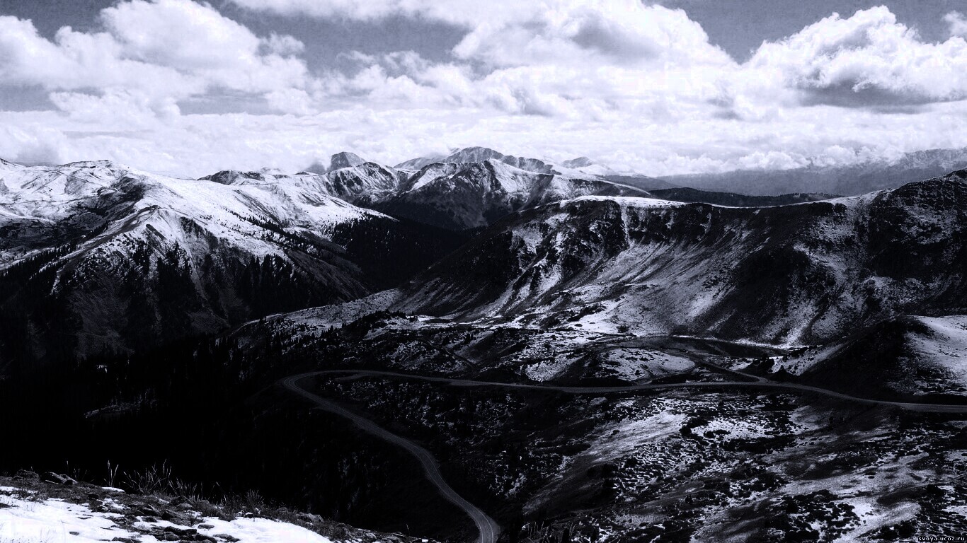 Горная дорога обои