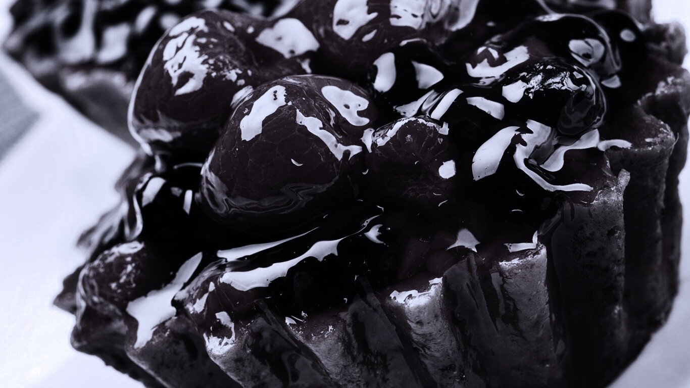 Восхитительная корзиночка с фруктами обои