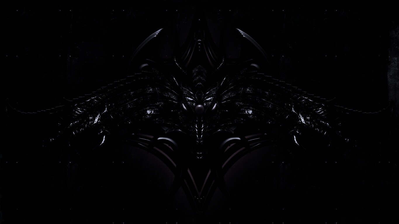 Темный дракон обои