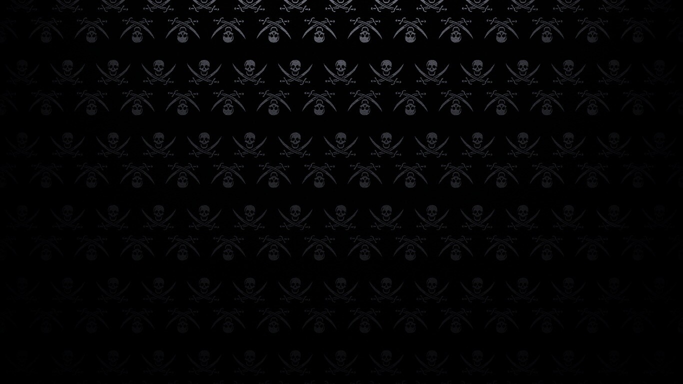 Череп и кости, пиратская тематика обои