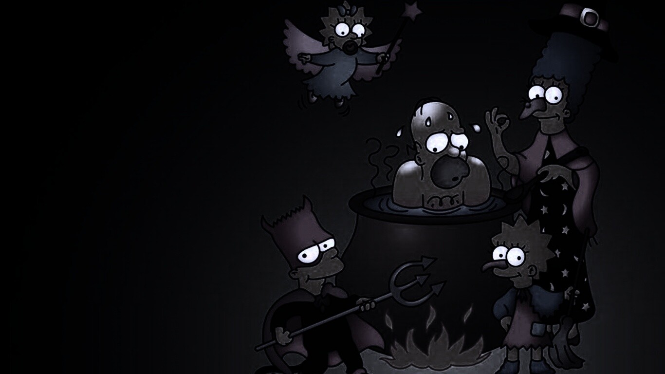 Шабаш Симпсонов обои