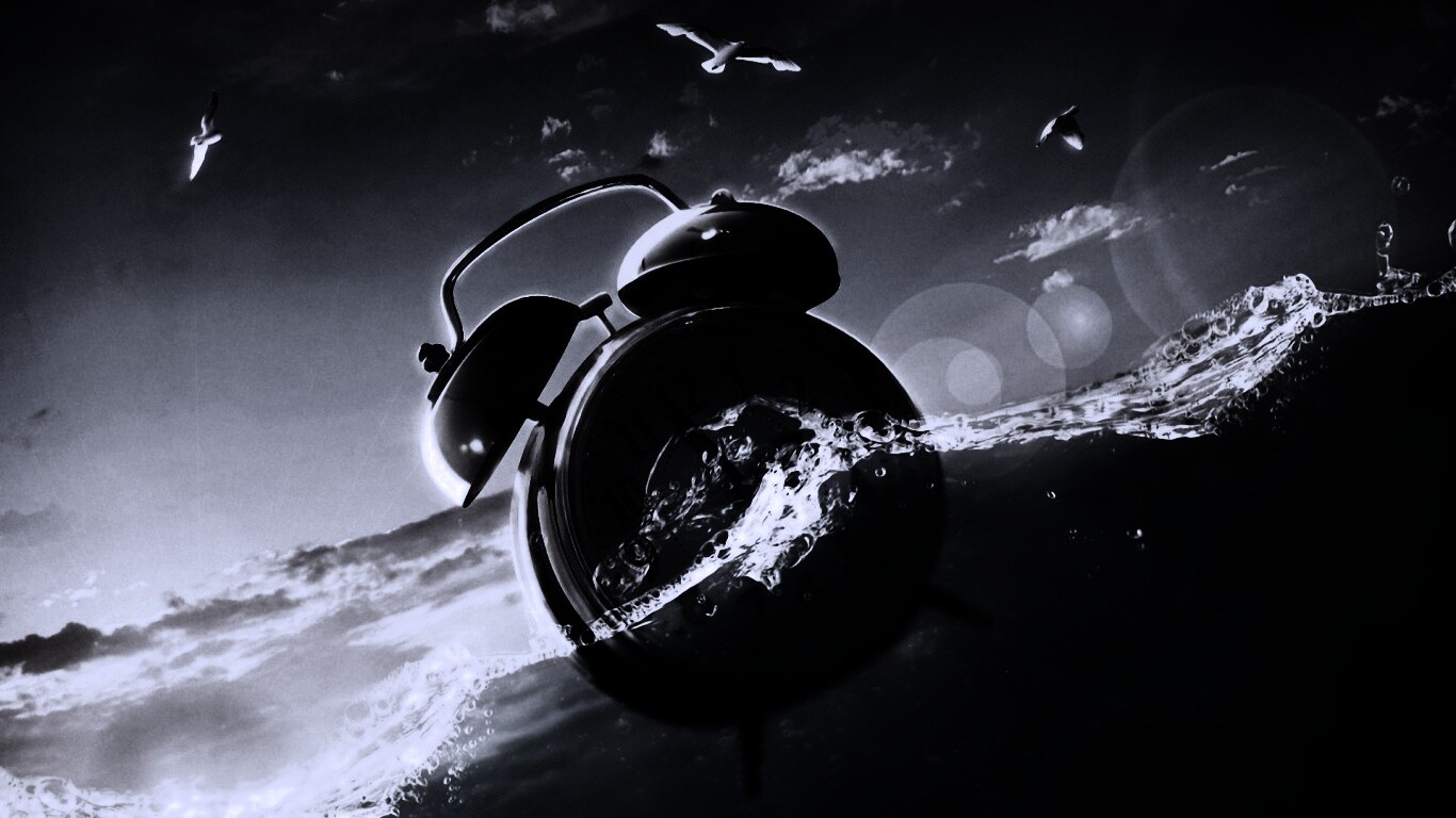 Уплывающее время обои