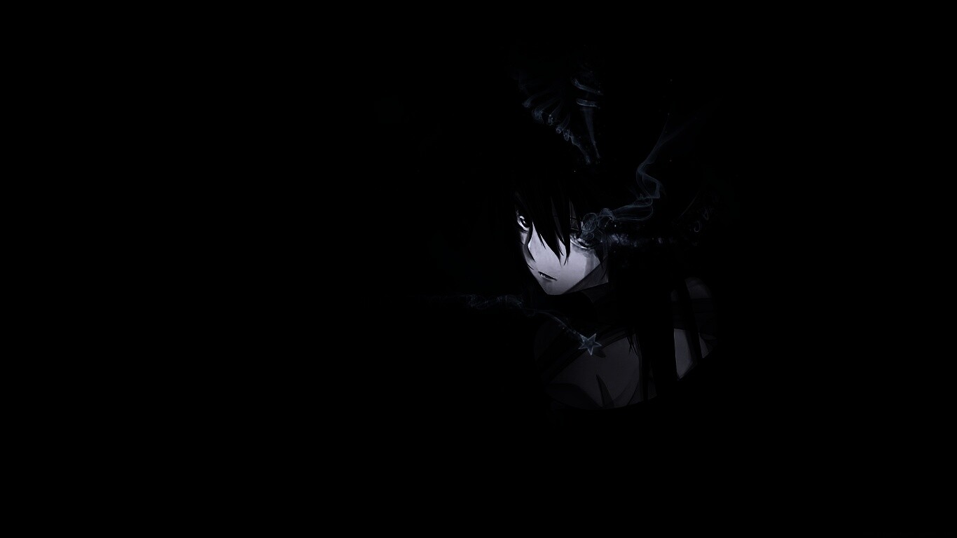 Black rock shooter обои
