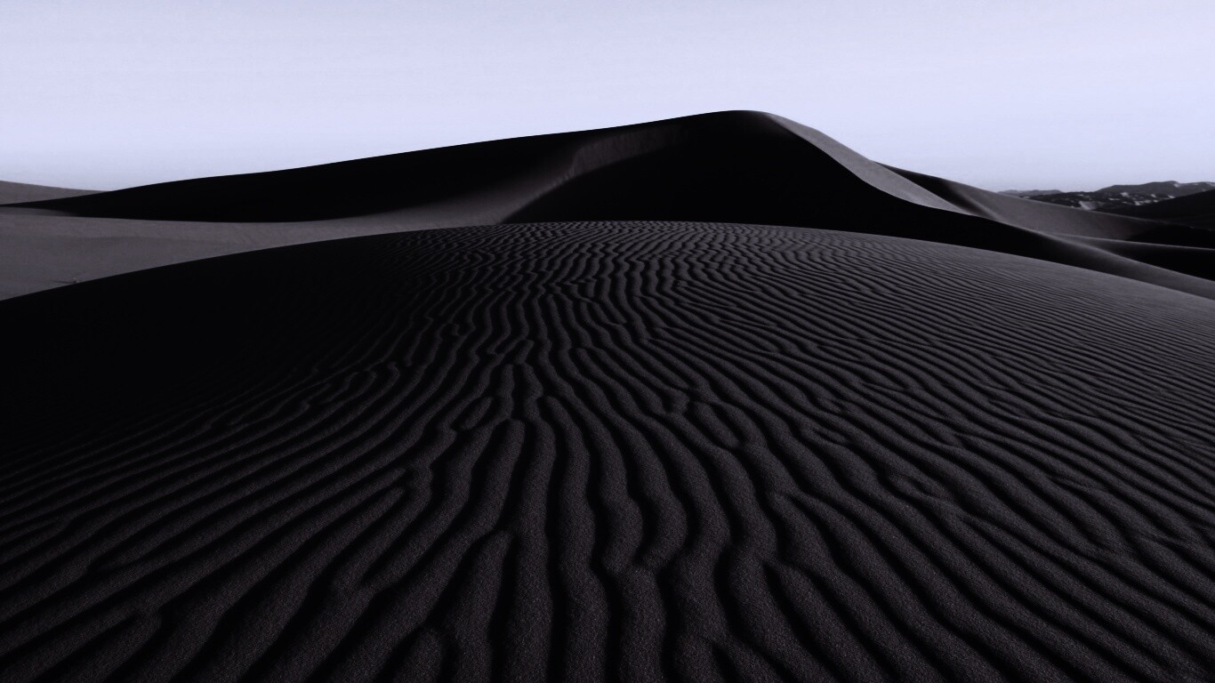 Красные барханы пустыни обои