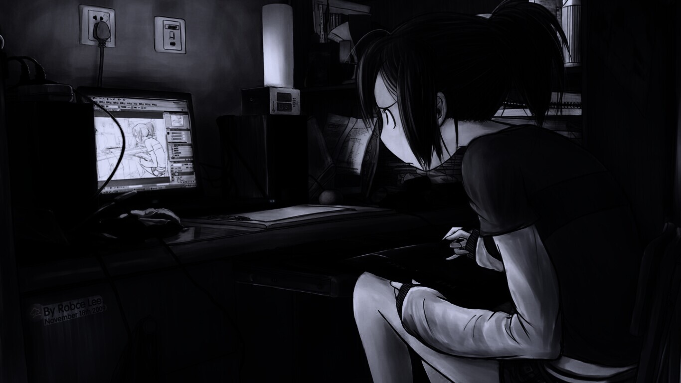 Как нарисовать самого себя обои