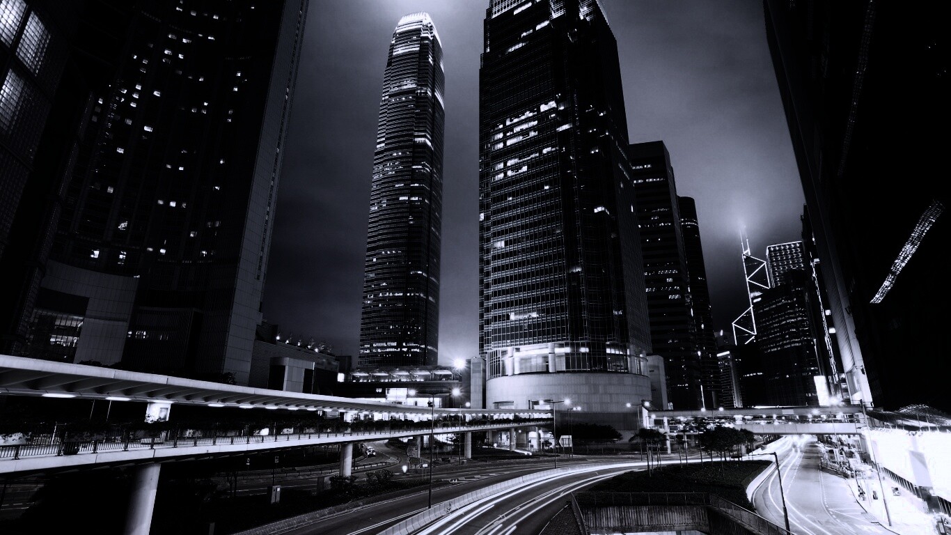 Жизнь в большом городе обои