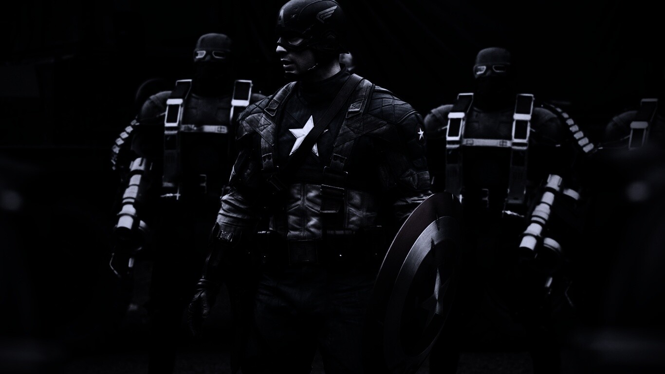 Капитан Америка обои