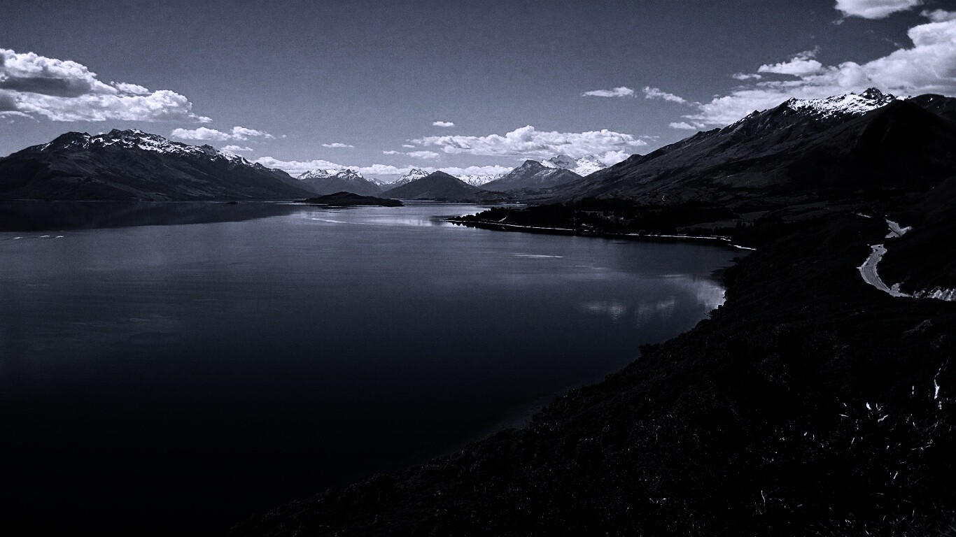 Горное озеро обои