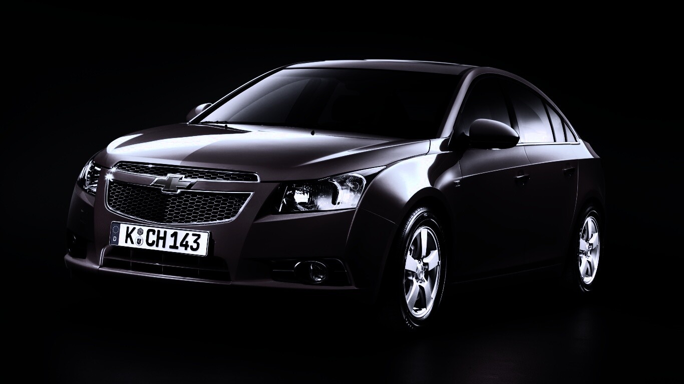 Седан Шевроле Круз обои