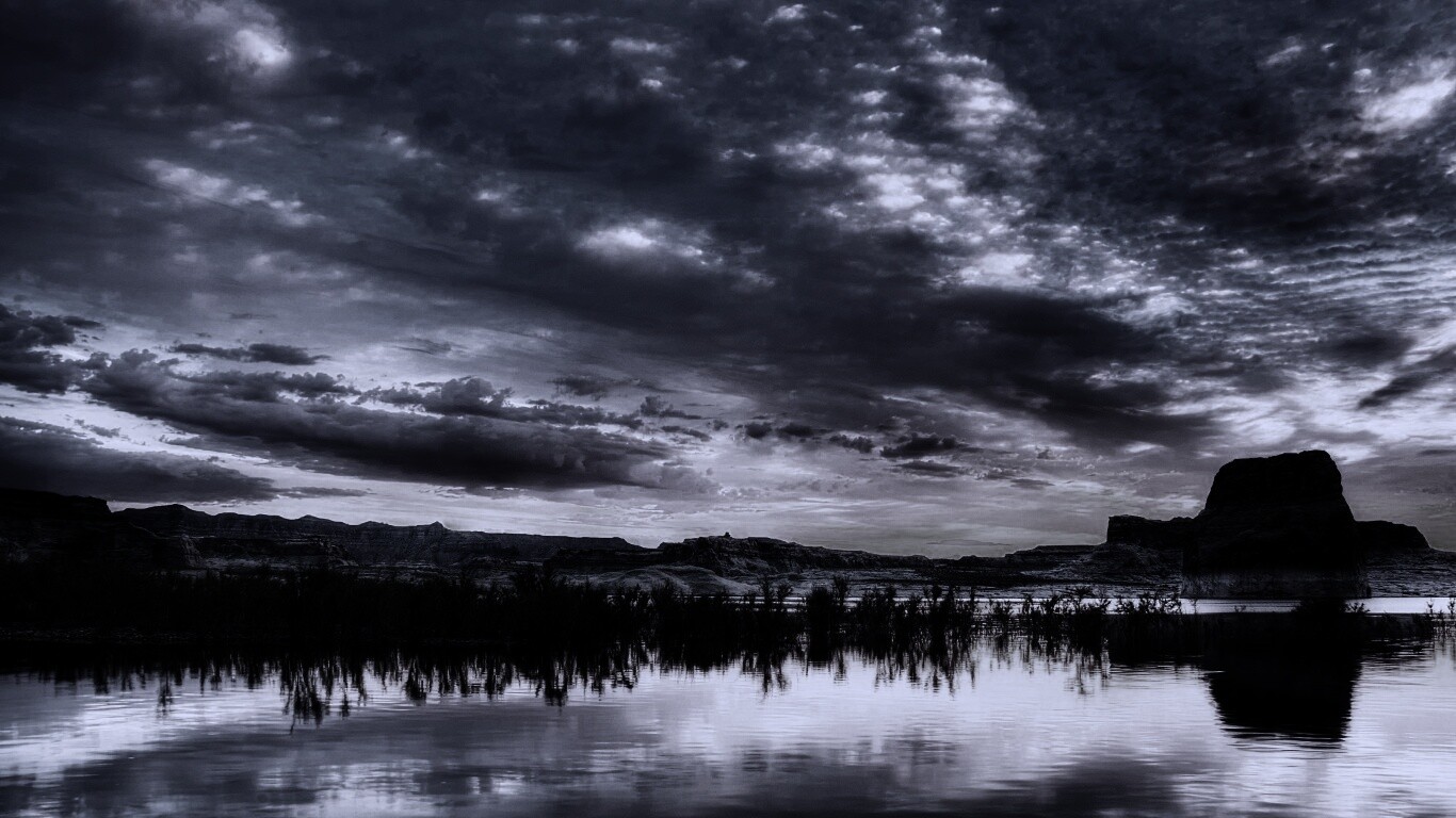 Горное озеро обои