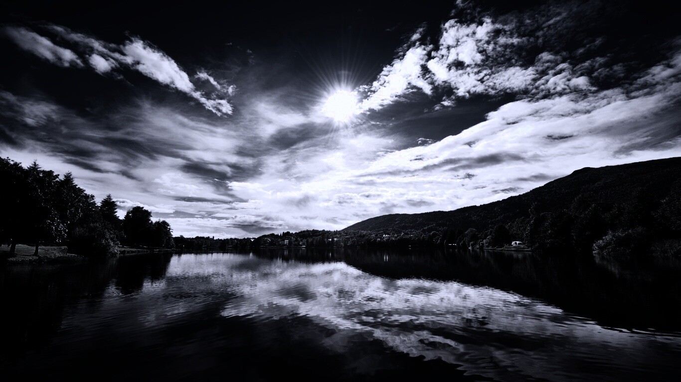 Норвежская река обои