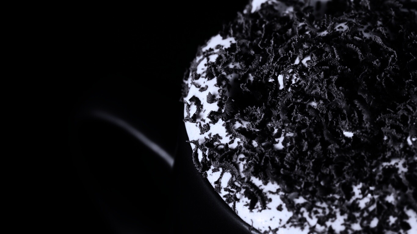 Кофе со сливками и шоколадом обои