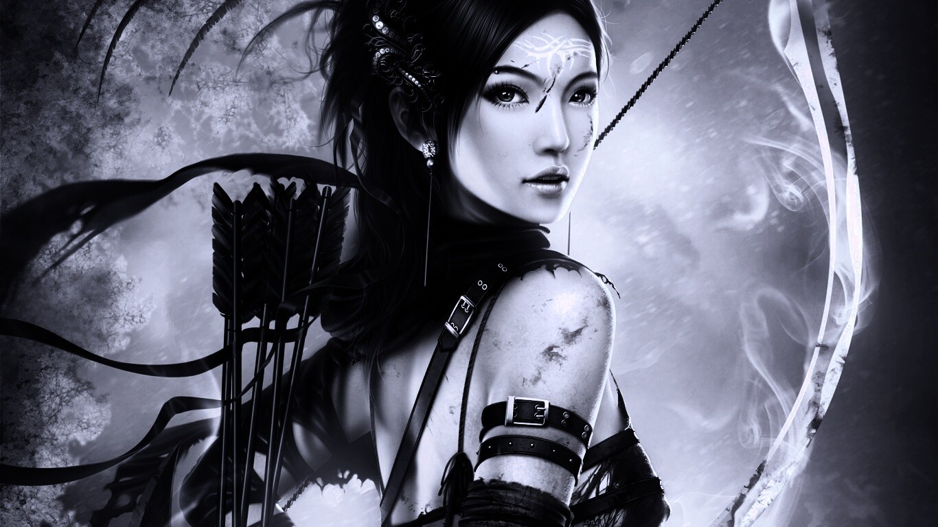 Лучница обои