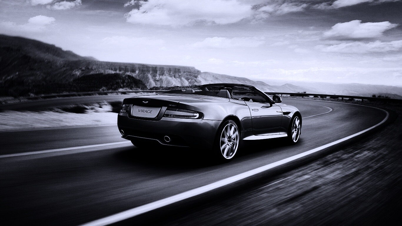 Астон кабриолет обои