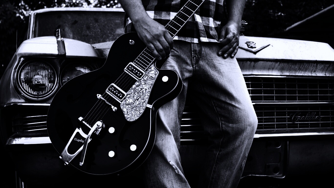 Gretsch и Cadillac обои