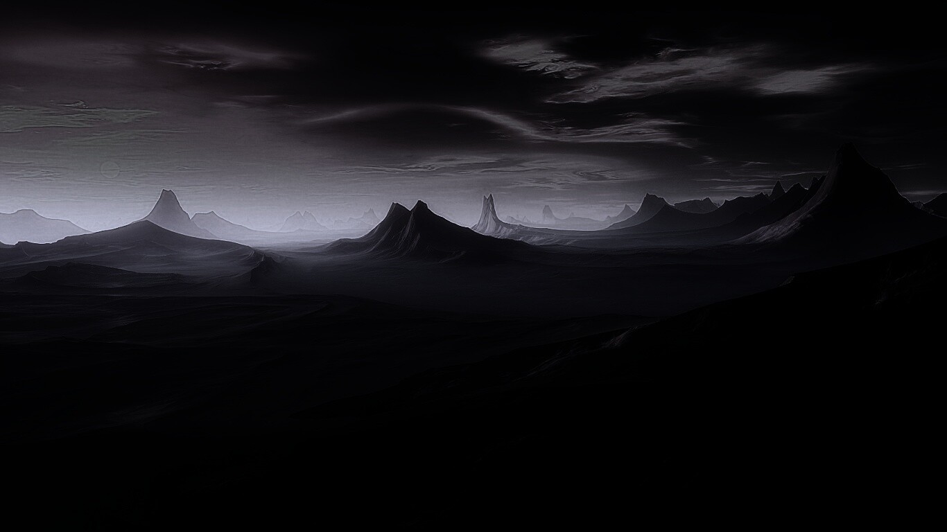 Инопланетный ландшафт обои