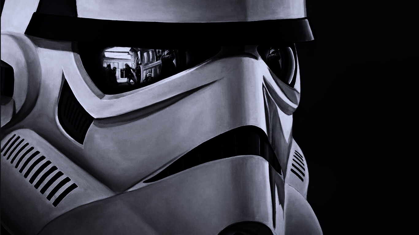 Маска штурмовика обои