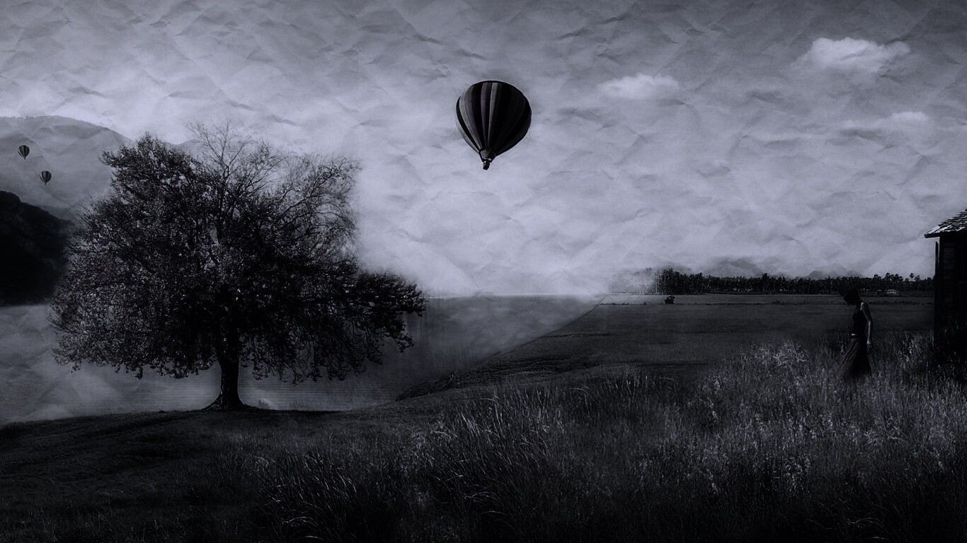 Умиротворенный коллаж обои