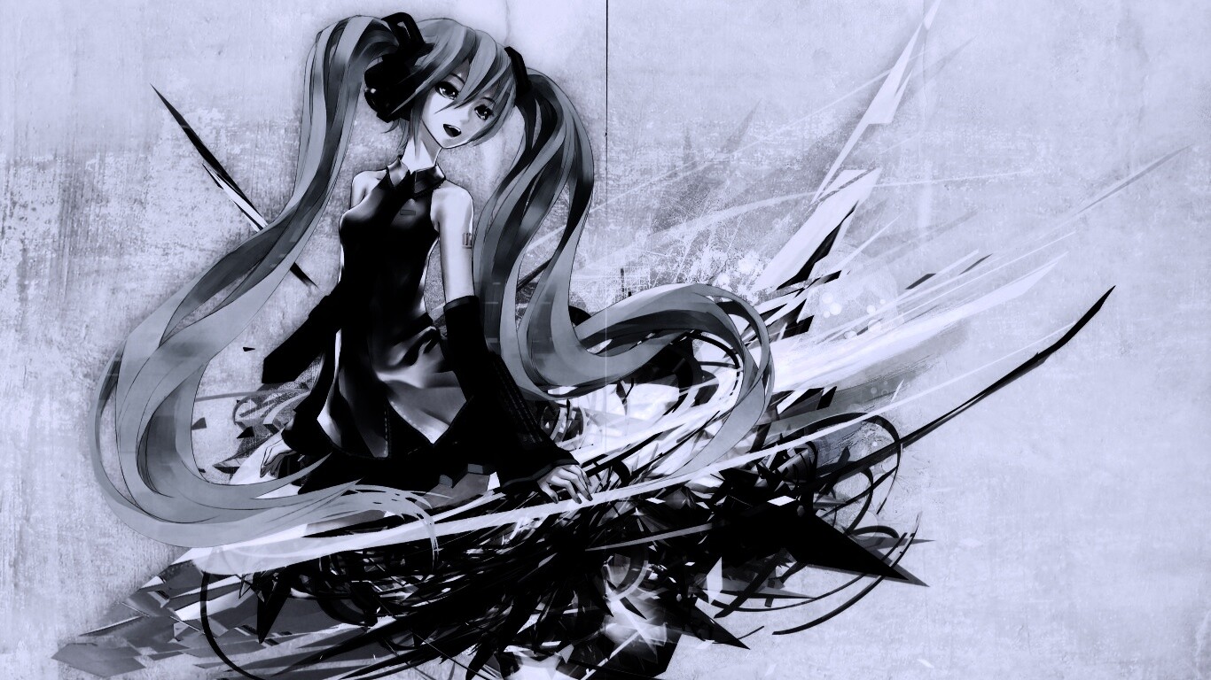 Арт с Хатсуне Мику обои