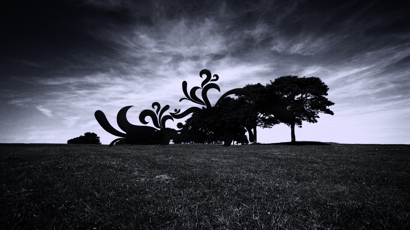 На равнине обои