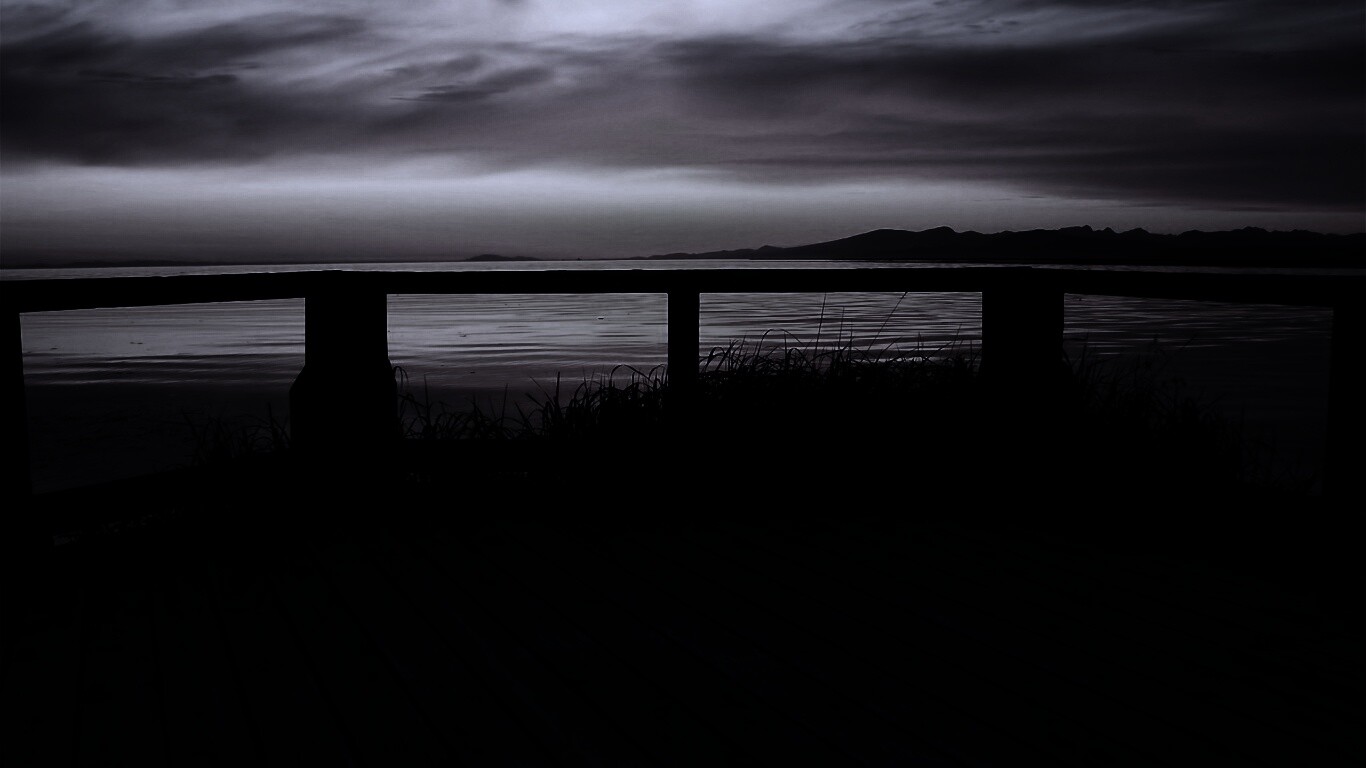 Терасса на море обои