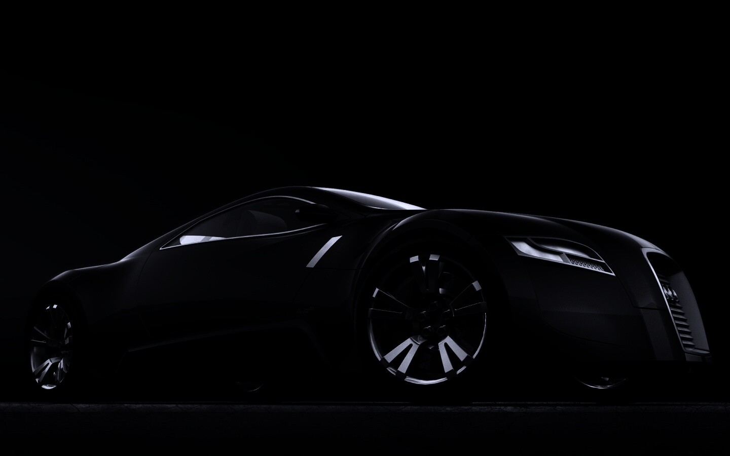 Концепт Audi R Zero обои