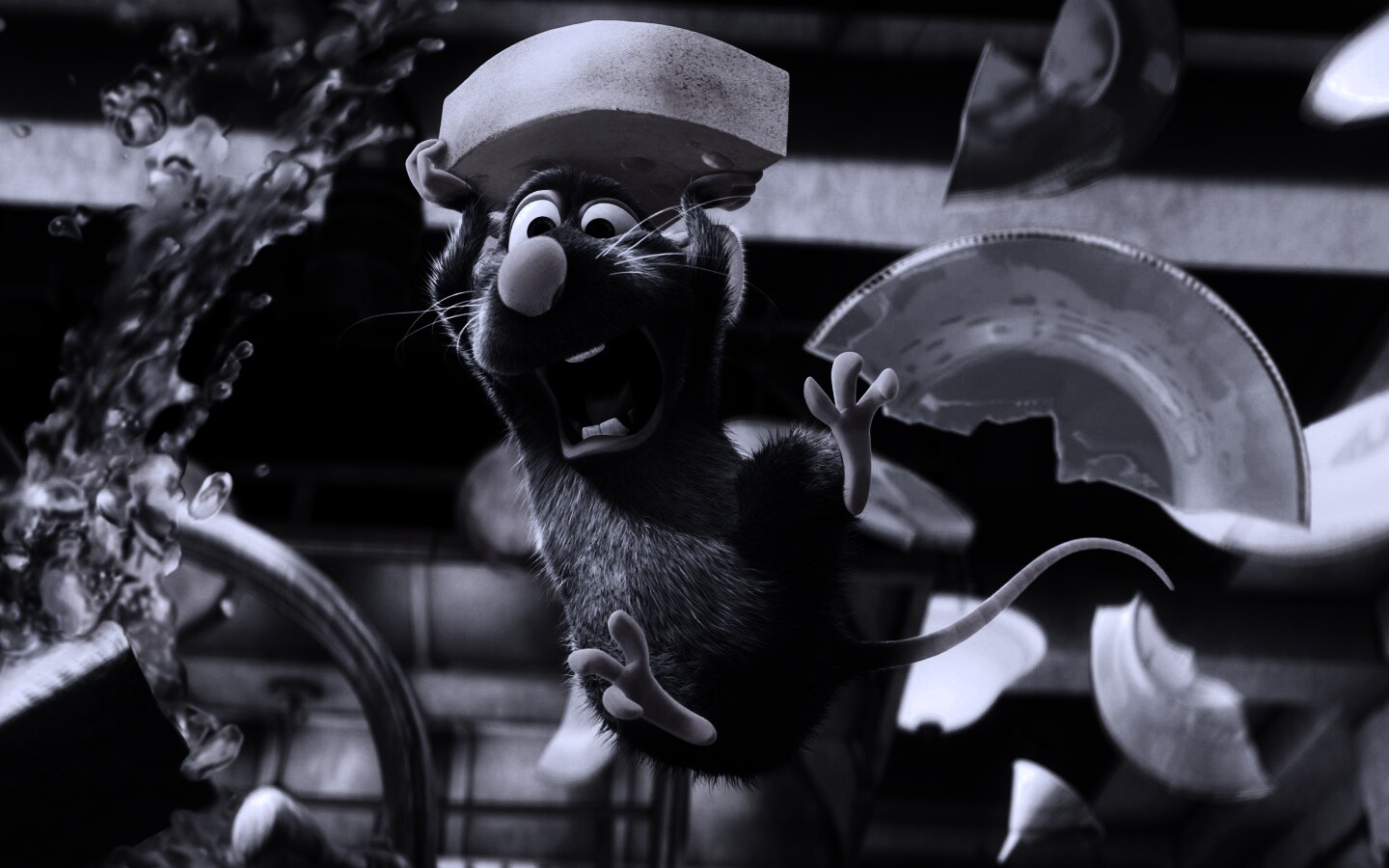 Крыса с сыром из Рататуя обои