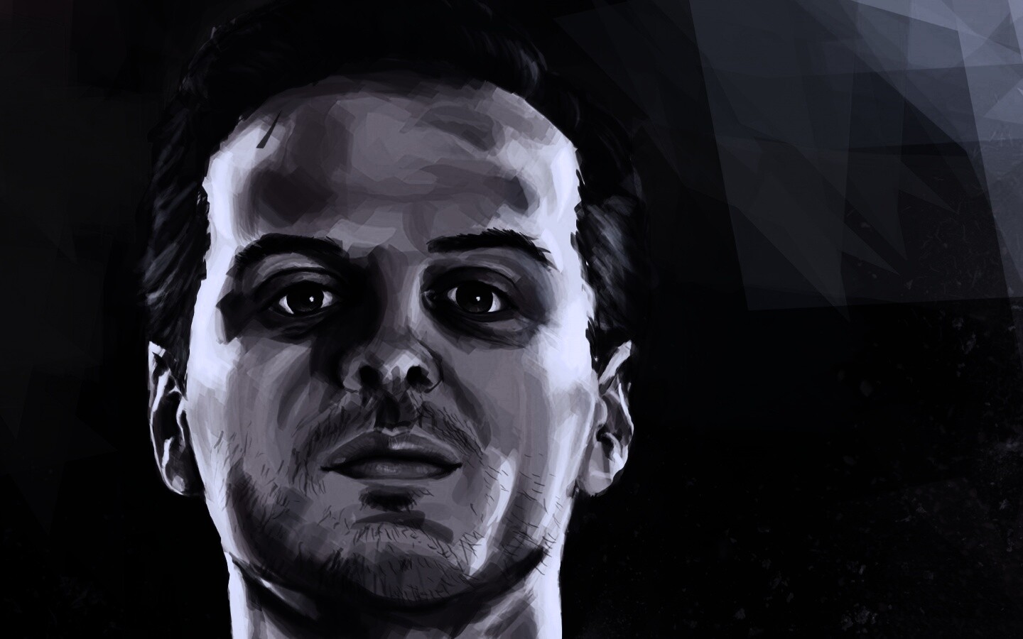 Портрет Джима Мориарти обои